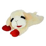 Official Jumbo Lamb Chop Plush Dog Toy