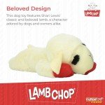 Official Jumbo Lamb Chop Plush Dog Toy
