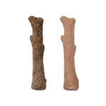 Durable Dogwood Chew Toys with Calming Hemp, 2-Pack