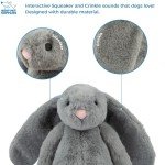 Interactive Bunny Buddy Dog Toy for Small Dogs