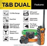 Dogtra T&B Dual 2-Dog 1.5-Mile Training Collar