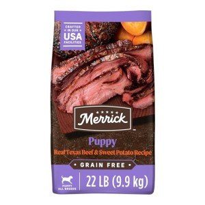 Merrick Grain-Free Dry Puppy Food with Beef & Sweet Potato
