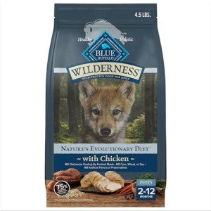 Blue Buffalo Wilderness High-Protein Puppy Food, 4.5 lb