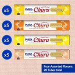 INABA Churu Grain-Free Lickable Cat Treats Box