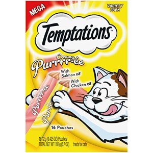 Temptations Lickable Cat Treats Variety Pack