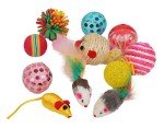 Variety Pack of 20 Fun Cat Toys