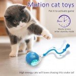 Chirping Interactive Toy Ball for Indoor Cats