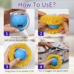 Interactive Chirping Cat Toy Ball in Pouch