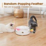 Potaroma 3in1 Interactive Cat Toy with Butterflies