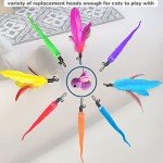 Interactive Cat Toys Set with Wands and Teasers