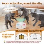 Potaroma 3in1 Interactive Cat Toy with Butterflies