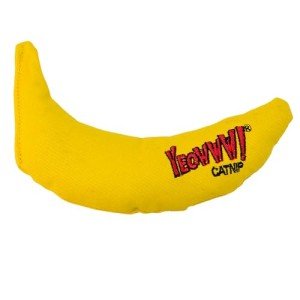 Yeowww! Yellow Banana Catnip Toy for Cats
