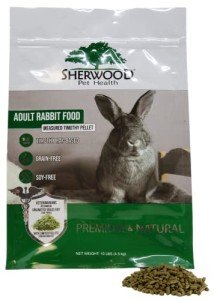 Sherwood Pet Health Grain-Free Rabbit Food Pellets 10 lbs