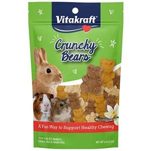 Vitakraft Crunchy Bears Small Animal Treats – 4oz