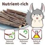 Natural Chew Toys for Small Pets - 50-60 PCS