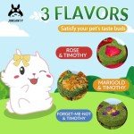 Natural Chew Toys for Small Pets - 50-60 PCS