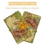 Natural Chew Toys for Small Pets - 50-60 PCS