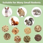 VESPRO Natural Chew Grass Balls for Small Pets