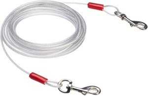 Durable 25ft Tie-Out Cable for Dogs