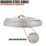 Heavy Duty Dog Tie Out Cable – 25 Feet