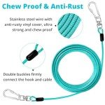 Jenico 10 ft Heavy Duty Dog Tie Out Cable
