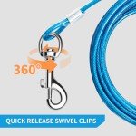 30 FT Heavy Duty Dog Tie Out Cable