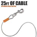Heavy Duty Dog Tie Out Cable – 25 Feet