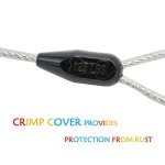 30ft Reflective Tie-Out Cable for Large Dogs