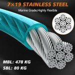 Heavy-Duty 10FT Dog Tie Out Cable