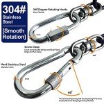 Heavy-Duty 100ft Dog Tie-Out Cable 300lbs