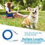 HaiYUAN Heavy-Duty Dog Tie Out Cable - 10 to 30 FT