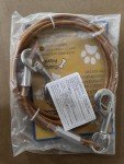 Heavy Duty 20ft Dog Tie Out Cable for Large Dogs