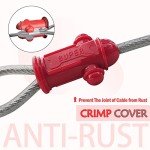 Reflective Tie Out Cable for Large Dogs - 15 Feet