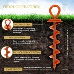 Heavy Duty Dog Tie Out Stake for Large Dogs