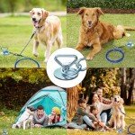 TOMBABY Heavy Duty Dog Tie Out Stake