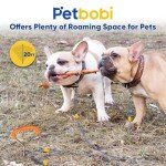 Petbobi 20ft Dog Tie-Out Cable and Stake
