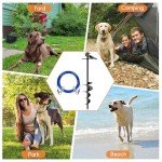 HEPFLANZE Heavy Duty Dog Tie Out Stake