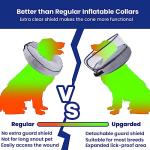 Inflatable Dog Cone for Large Breeds After Surgery