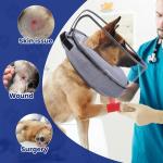 Inflatable Dog Cone for Large Breeds After Surgery
