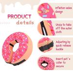 Supet Inflatable Dog Recovery Donut Collar