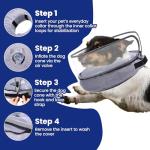 Inflatable Dog Cone for Large Breeds After Surgery