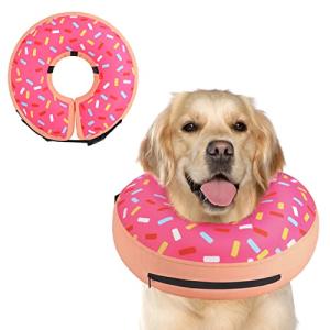 Supet Inflatable Dog Recovery Donut Collar