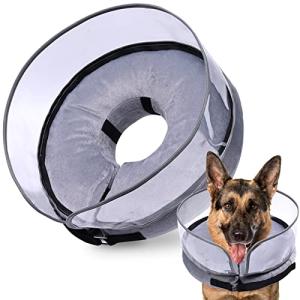 Inflatable Dog Cone for Large Breeds After Surgery