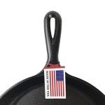 10.5-inch Pre-Seasoned Cast Iron Griddle