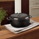 Midnight Chrome 6 Quart Cast Iron Dutch Oven