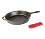 12-Inch Lodge Cast Iron Skillet with Hot Handle