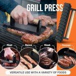 Reversible Cast Iron Griddle with Cooking Accessories