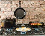 12-Inch Lodge Cast Iron Skillet with Hot Handle