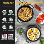 Pre-Seasoned Cast Iron Dutch Oven & Skillet