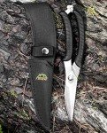Outdoor Edge Spring-Loaded Game Shears with Sheath